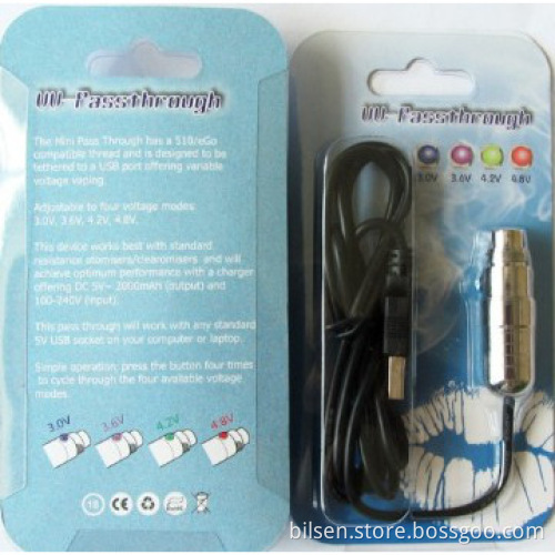 Mini E Cigarette Variable Voltage USB Passthrough (VV passthrough)